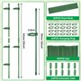 10 Tiges Tube d'extension