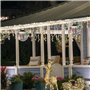 HOVCEH Lot de 2 lampions solaires d'extérieur à LED pour l'extérieur - Lanterne LED solaire d'extérieur résistante aux intempéri