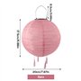2 Pièce 20cm Lampion Exterieur Solaire
