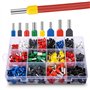 LEAZZLE Lot de 1200 embouts de câble