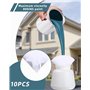 Jutyum 850W HVLP Pistolet a Peinture, 3 Modes de Pulvérisation, Pulvérisateurs de Peinture pour Peinture Murale Interieur, Pisto
