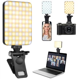 Lumière Téléphone pour Selfie LED avec Clip