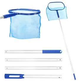 LEAZZLE 174 cm épuisettes de Surface pour Piscine