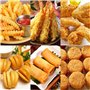 Xrten Panier à Frire, Panier a Salade Tamis Cuisine Inoxydable Fry Extensible Chef Panier Cuisine