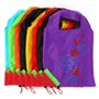 LHKJ 12Pcs Sac Courses Pliable Reutilisable, Sac Shopping Pliable Poche à Motifs de Fraises avec Pochettes à Lanière