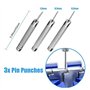 LHKJ 14 Pcs Montre Outil de Réparation Kit Outil Chasse Goupille Ajustable Compatible avec Montres