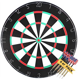 Cible de fléchettes avec 2 modes de jeu différents