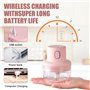 Mini Hachoir Alimentaire - Mélangeur et Moulin pour Cuisine Rechargeable USB Mini Hachoir et Robot Alimentaire