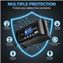 Chargeur de Batterie Intelligent 12V/24V 20A,Chargeur Rapide et Mainteneur pour Voiture Moto Camion avec Fonction de Réparation,