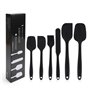 Lot de 6 spatules en silicone haute résistance à la chaleur