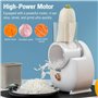 Râpe à fromage électrique, machine à salade électrique, râpe multiple, coupe-fruits, hachoir automatique professionnel avec plus
