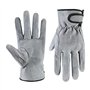 Peppy Gants de travail en cuir pour hommes et femmes - Gants de soudure résistants à la chaleur pour le jardinage