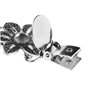 3 pièces dames cardigan de duckbill Clip clips de pull avec des fleurs strass, clips de chandail de couleur rétro argent pour fe