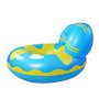 Queta Flottant Lit Flottant Gonflable en PVC pour Piscine Hamac à Eau Flottant Matelas Lit Gonflable avec Un Joli Porte-gobelet,