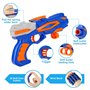 Cible de Tir pour Nerf avec Pistolet Jouet, Cible Electrique Automatique avec 20 Flechette Jeux Enfant Garçon Fille 3 4 5 6 7 8 