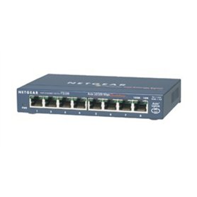 NETGEAR FS108 Interrupteur de Bureau 8 Ports 10/100