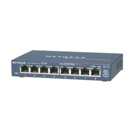 NETGEAR FS108 Interrupteur de Bureau 8 Ports 10/100