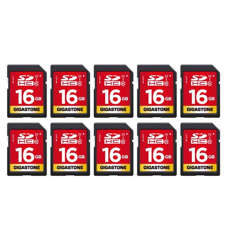 Gigastone 16 Go SDHC Carte Mémoire