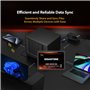 Gigastone Serveur SSD 4To (Lot de 4) NAS SSD Cache 24h/24, 7j/7 Haute Endurance Business Secure Personal Cloud Créatif Professio