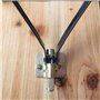Vigormat Pieds de Rechange pour Banc de Service à bière en métal - Ensemble de 2 pièces