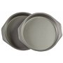 Amazon Basics Lot de 2 Ronde moules à gâteaux en acier carbone antiadhésif 22.8 cm