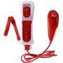 CaaWoo Manette de Wii et Wii U de Jeux Motion Plus Accélérateur de Jeux Télécommande Elégents pour Multijoueurs avec Housse de P