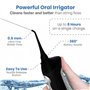 AquaSonic Home Dental Center Brosse à dents électrique rechargeable et hydropulseur intelligent – Système complet de soins bucco