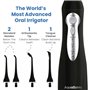 AquaSonic Home Dental Center Brosse à dents électrique rechargeable et hydropulseur intelligent – Système complet de soins bucco