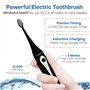 AquaSonic Home Dental Center Brosse à dents électrique rechargeable et hydropulseur intelligent – Système complet de soins bucco