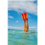 DORSAL Bodyboard Palmes de natation flottantes (palmes) 8,5 - 9,5 Rouge/jaune (Lifeguard), BF100-19-73-0017-733