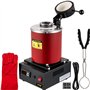 VEVOR Four de Fusion d'Or 1150℃ Professionnel Automatique Électrique 3 kg