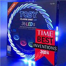 Disque Volant TOSY - 16 Millions de Couleurs RVB ou 36 LED