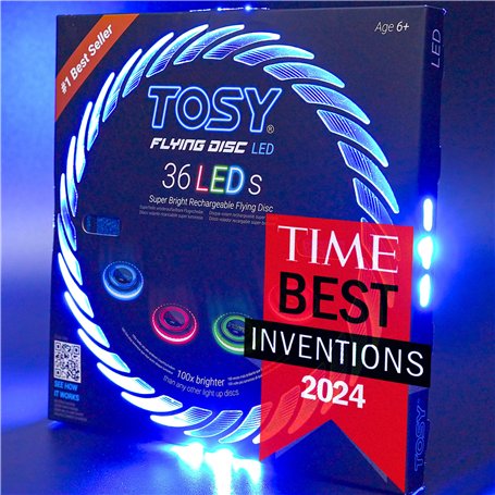 Disque Volant TOSY - 16 Millions de Couleurs RVB ou 36 LED