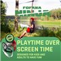 Fofana Rouleau de slackline Ninja Slider - Transformez les slacklines en Ziplines avec les nouveaux accessoires les plus amusant