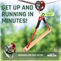 Fofana Rouleau de slackline Ninja Slider - Transformez les slacklines en Ziplines avec les nouveaux accessoires les plus amusant