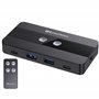 Cable Matters Commutateur USB 4 ports 10 Gbps et USB C pour 2 ordinateurs avec télécommande