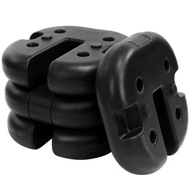 Elevon Lot de 4 Poids pour auvent avec Design sans pincement pour Une Installation et Un Retrait faciles pour sécuriser Les tent