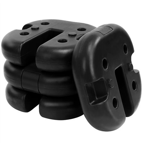 Elevon Lot de 4 Poids pour auvent avec Design sans pincement pour Une Installation et Un Retrait faciles pour sécuriser Les tent