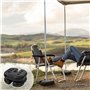 Elevon Lot de 4 Poids pour auvent avec Design sans pincement pour Une Installation et Un Retrait faciles pour sécuriser Les tent