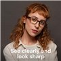 Gaoye Lot de 5 lunettes de lecture bloquant la lumière bleue, lecteurs à charnière à ressort pour femmes et hommes, filtre anti-