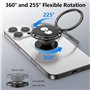Pop Socket Bague Telephone Portable avec Base Extensible et Poignée
