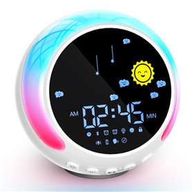 NEUTYPECHIC Reveil Enfant Educatif Jour Nuit