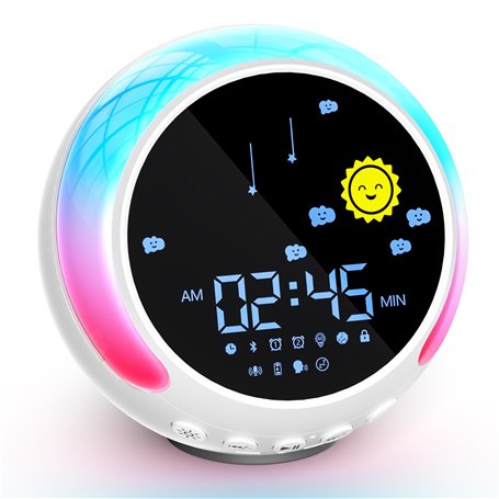NEUTYPECHIC Reveil Enfant Educatif Jour Nuit