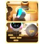 NEUTYPECHIC Reveil Enfant Educatif Jour Nuit, Bluetooth Snooze Reveil Pedagogique Bruit Blanc, Reveil Lumineux Enfant 5 Niveaux 
