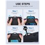 NEUTYPECHIC 3 Pièces Pochette Etanche Smartphone, Pochette Telephone Portable Etanche IPX8, Coque pour Aller sous l'eau pour iPh