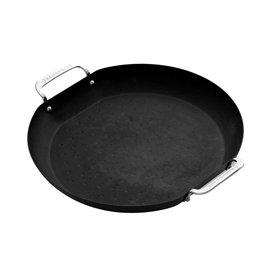 Kamado Joe Karbon KJ15124722 Poêle à Paella en Acier Carbone Noir