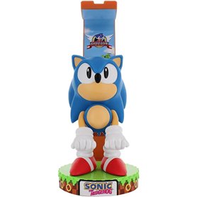 Exquisite Gaming: Sega Sonic Deluxe Support Lumineux pour Casque