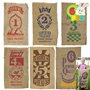 JOYIN 6 pc Sacs en Toile de Jute