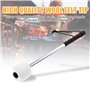 2 PCS Baguette de Tambour,Baguette Tambour avec Feutre De Laine Head,Tambour Maillets Percussion Fanfare Accessoires