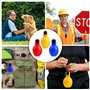 3 Pièces Sifflet à Main, Vegena Lot de Sifflet Arbitre, SiffletPoire Professionnel, Sifflet de Enfant Entraîneur, Sifflet d'Hygi